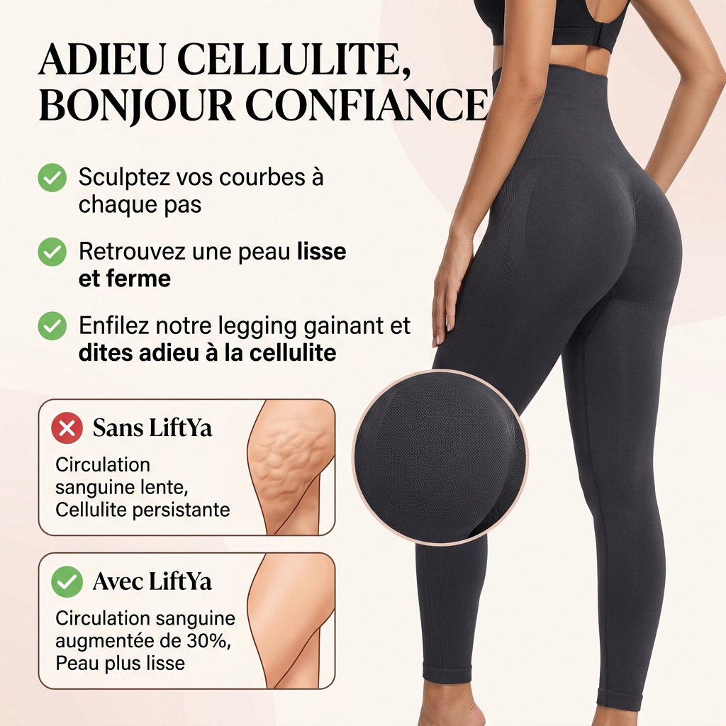 Legging Sculptant 3D - Anti-Cellulite