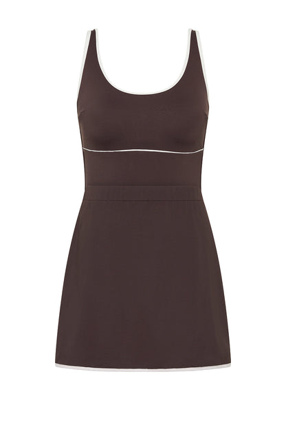 Capucine — Maillot de bain 2 pièces — Chocolat