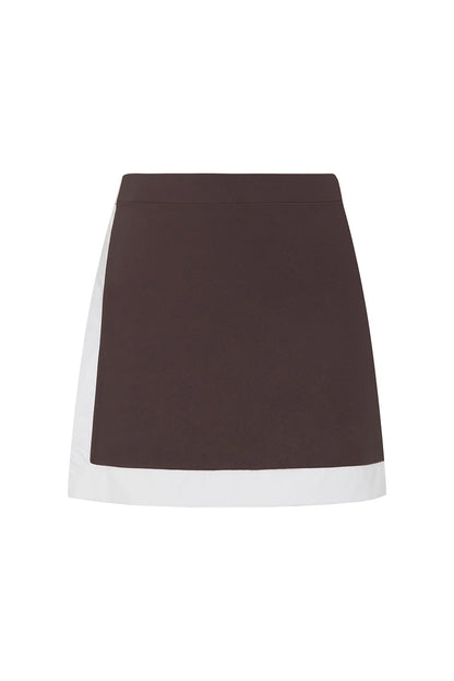 Sixtine — Maillot de bain 2 pièces — Chocolat