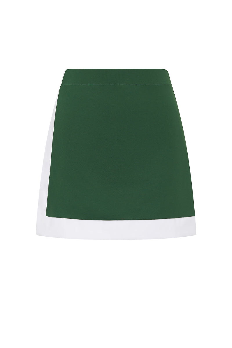 Sixtine — Maillot de bain 2 pièces — Vert Émeraude