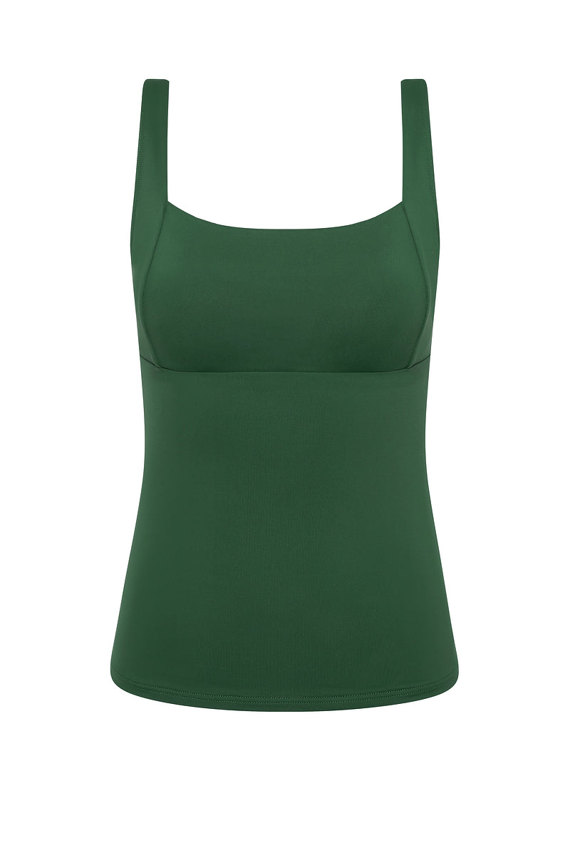Sixtine — Maillot de bain 2 pièces — Vert Émeraude