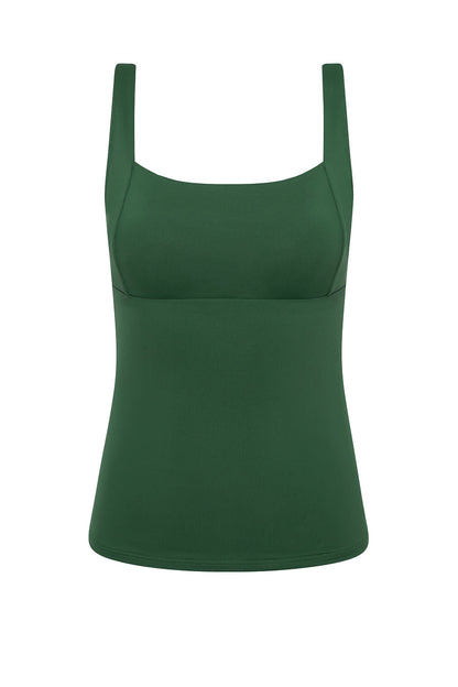 Sixtine — Maillot de bain 2 pièces — Vert Émeraude