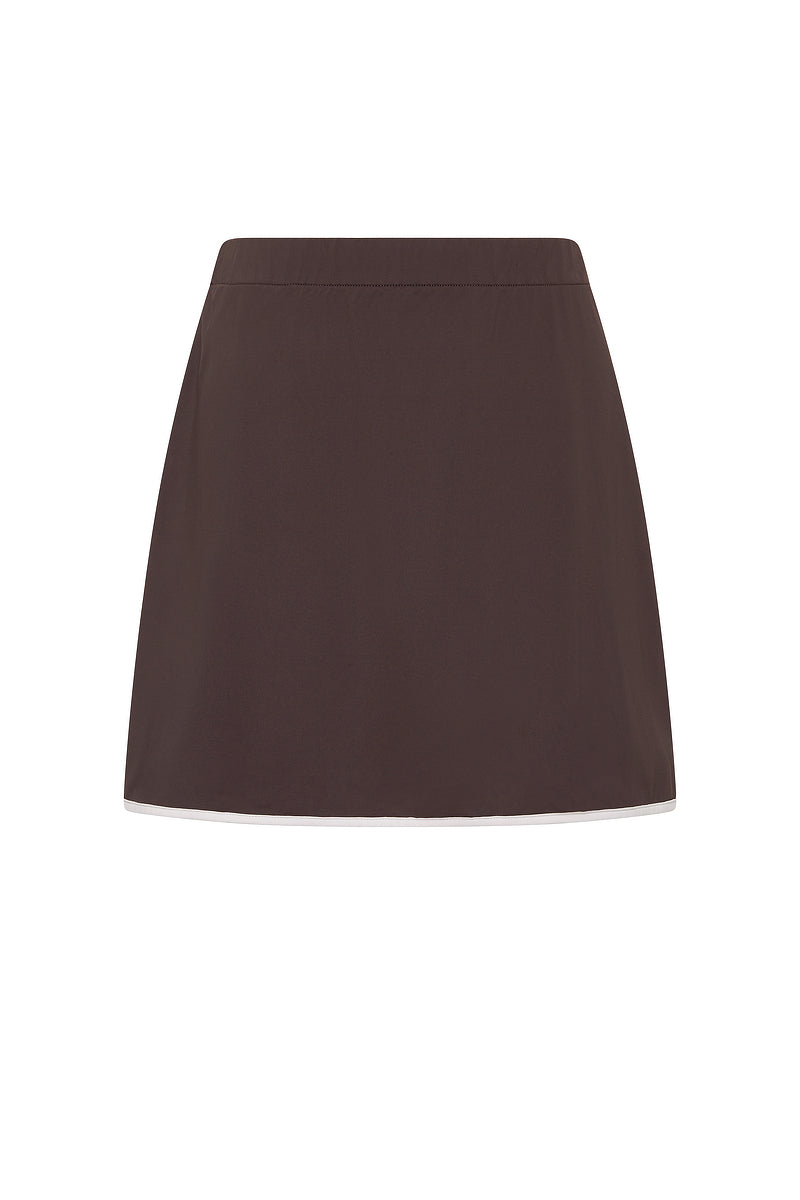 Capucine — Maillot de bain 2 pièces — Chocolat