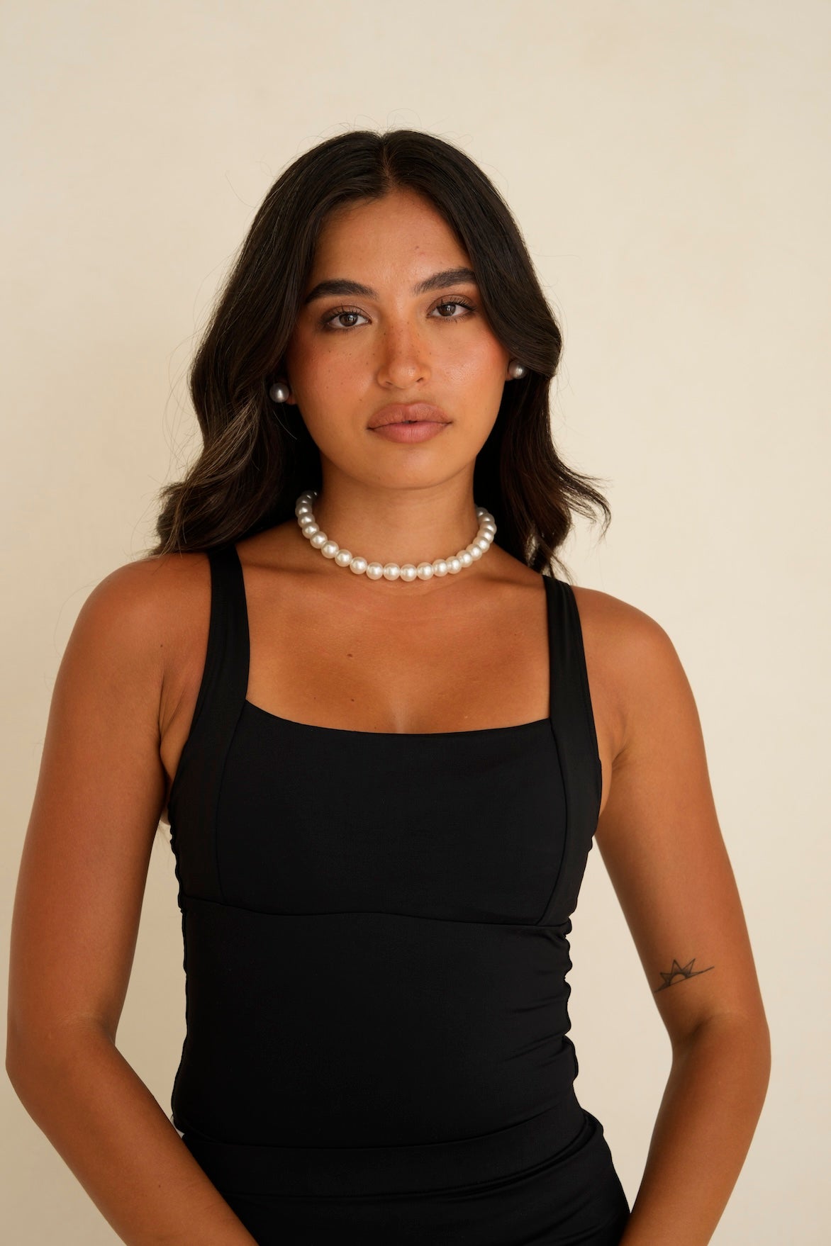 Sixtine — Maillot de bain 2 pièces — Noir