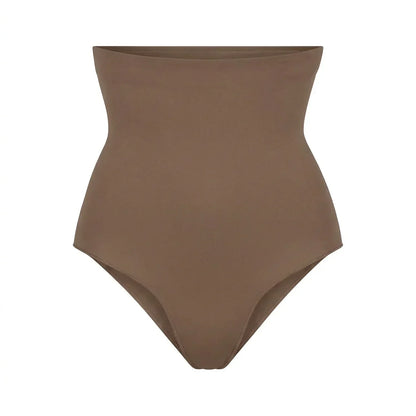Culotte gainante taille haute taupe
