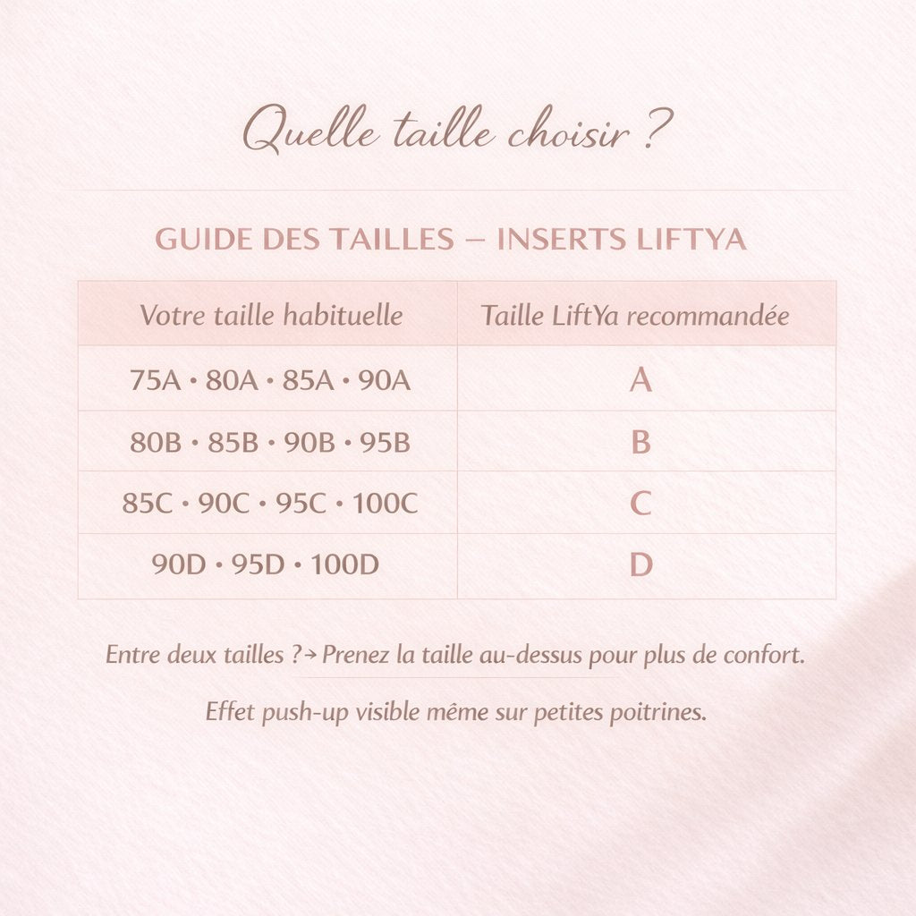 Inserts LiftYa — +2 bonnets en 30 secondes