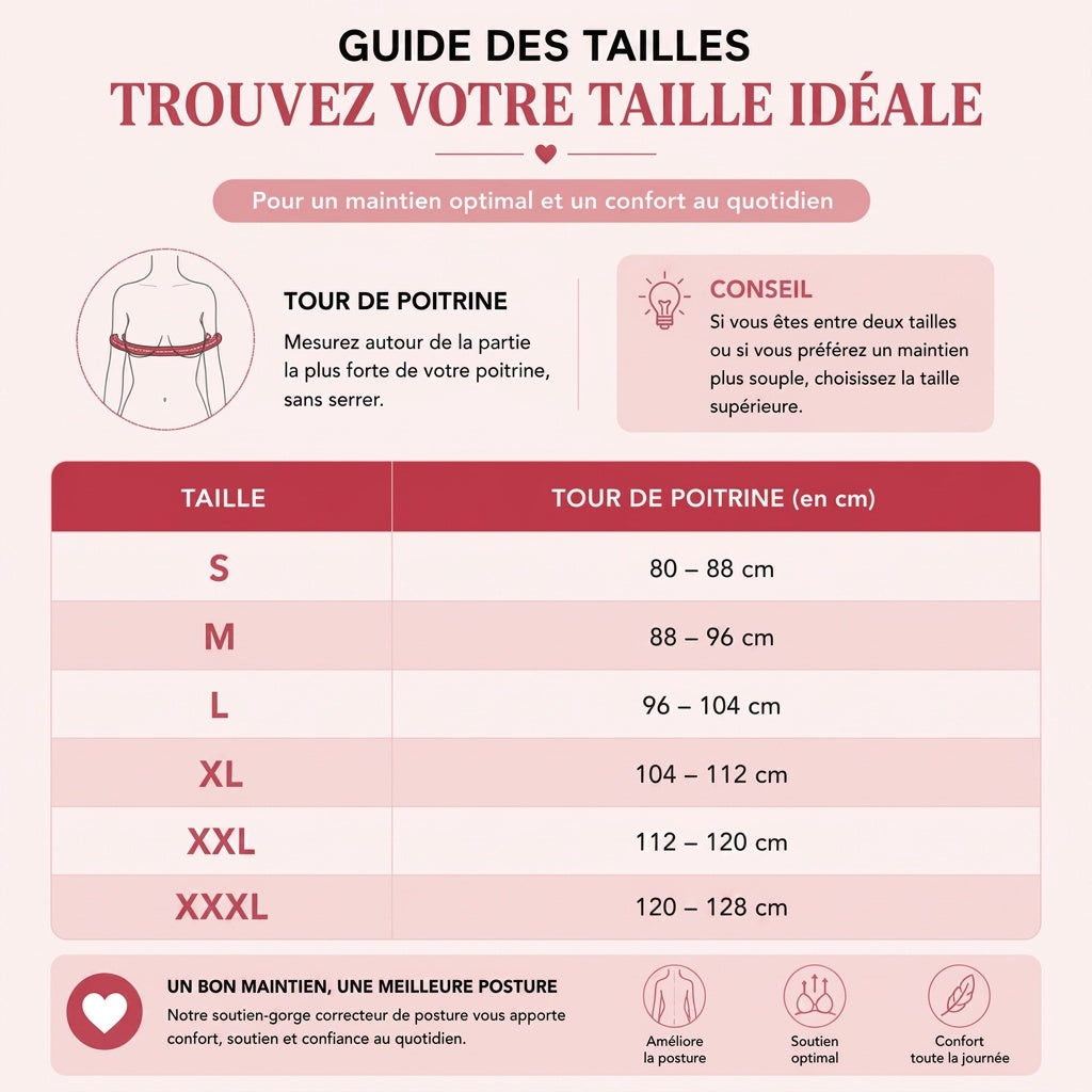Soutien-gorge correcteur de posture