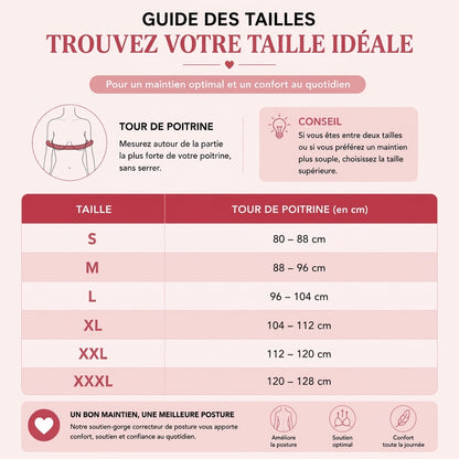 Soutien-gorge correcteur de posture
